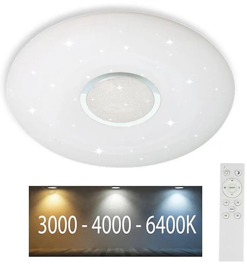 LED plafonieră dimabilă 40W 230V 3000K/4000K/6500K cu telecomandă