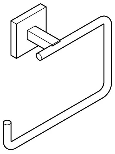 GROHE 40975000 - Suport pentru prosoape START CUBE, crom lucios