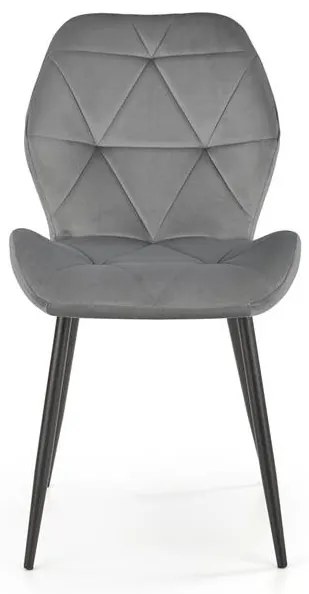 Scaun K453 velvet gri