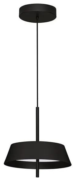 Lustra LED suspendata VELIO negru 35cm