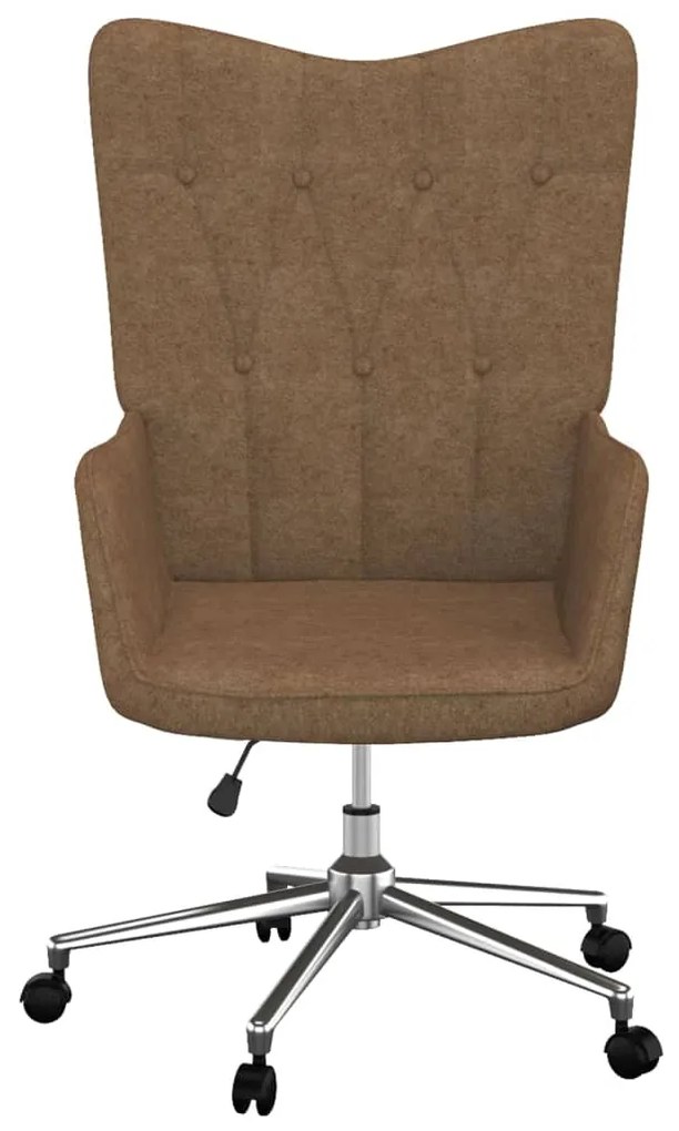 327642 vidaXL Scaun de relaxare, gri taupe, material textil