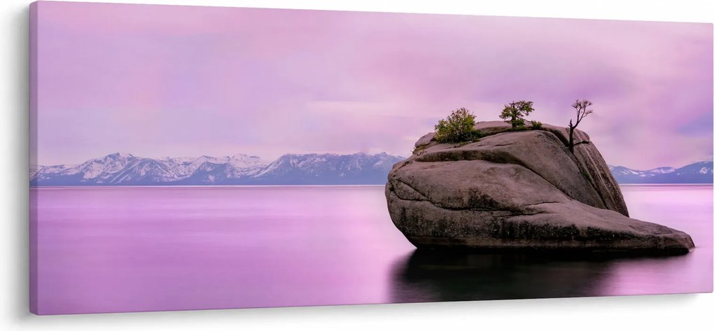 Tablou cu piata în mare (120x50 cm)