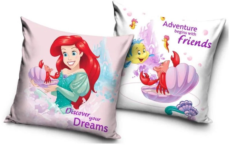 Prințesele Disney Husa de pernă Ariel 40x40 cm Velur