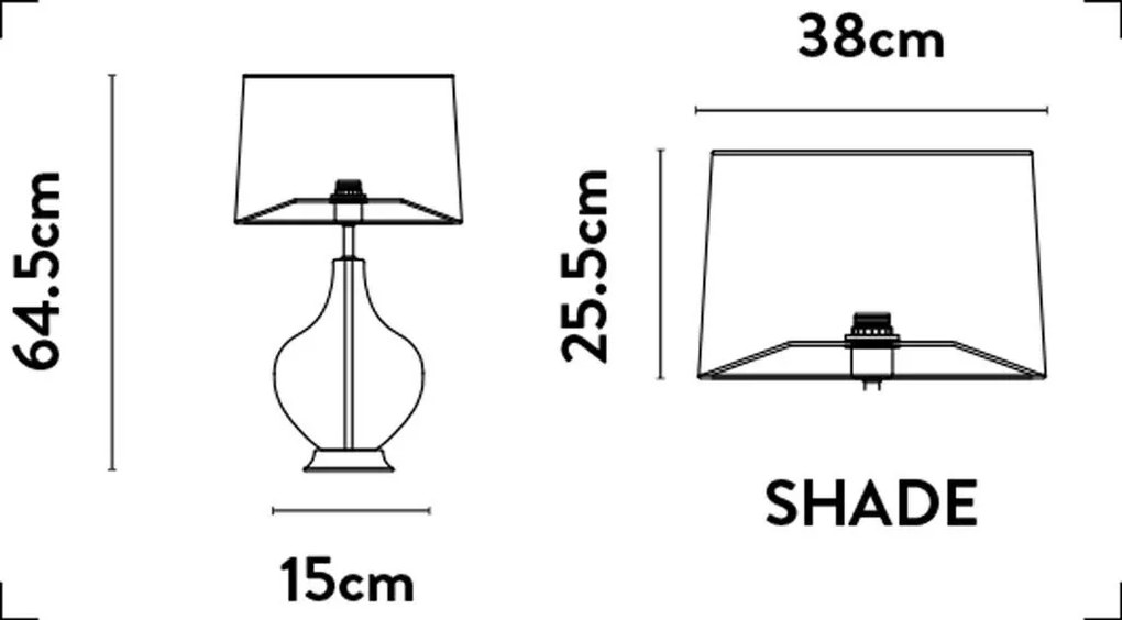 Veioza/Lampa de masa design lux elegant Belle
