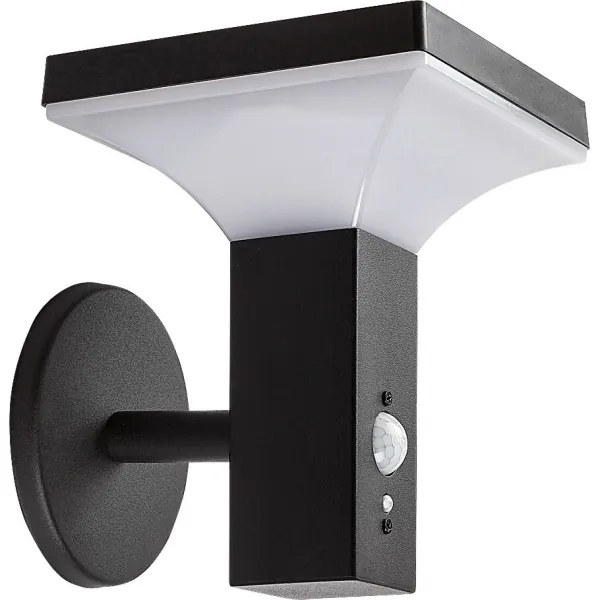 Rabalux 77044 - Lampă solară LED de perete GELEEN LED/4W/230V IP44 negru
