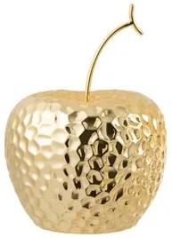Decoratiune Golden Apple 23.5/17.5/17.5 cm