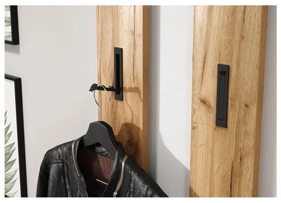 Set pentru hol alb/în culoare naturală cu aspect de lemn de stejar Libbiano – Germania