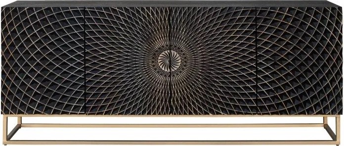 Comoda moderna cu model abstract mandala Illusion 177cm