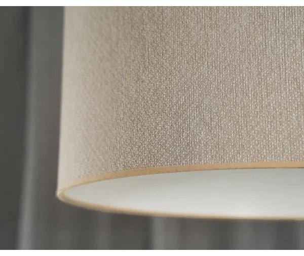 Lustră aplicată ROLLER ECO Duolla RECYCLING 1xE27/15W/230V d. 45 cm crem