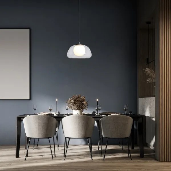 Lustră pe cablu Rabalux 72274 ELOWEN 1xG9/5W/230V transparent