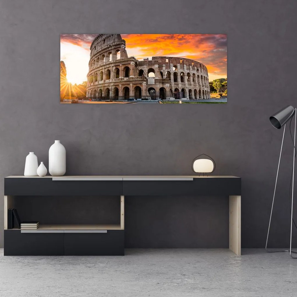 Tablou - Coloseum din Roma (120x50 cm)