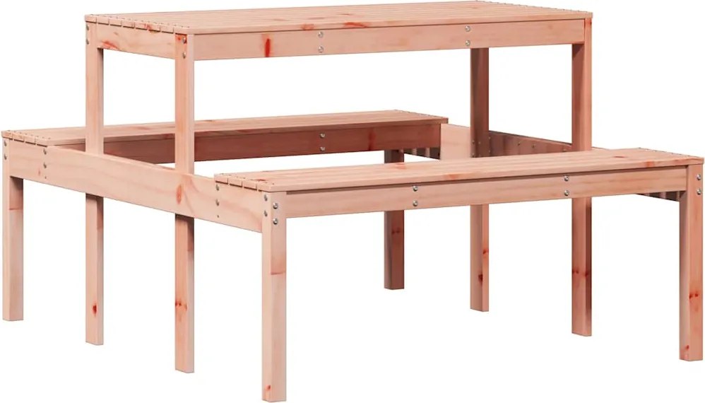 vidaXL Masă de picnic, 110x134x75 cm, lemn masiv douglas