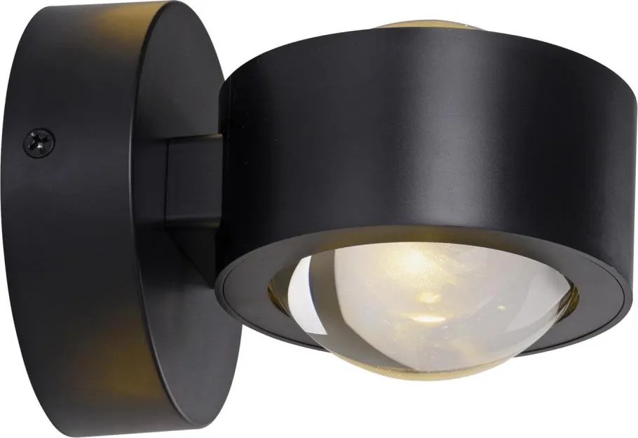 Schöner Wohnen 19331-18 - Aplică LED de perete CHIA 2xLED/2W/230V neagră