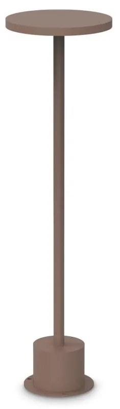 Lampa LED exterior cu baterie reîncarcabila, IP65, Toffee pt d160 h050, Cafenie