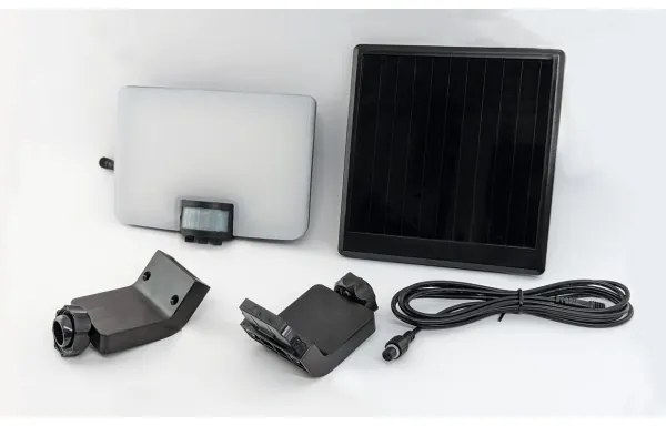 Aplică LED solară cu senzor LED/12W/3,7V 4000 mAh IP54