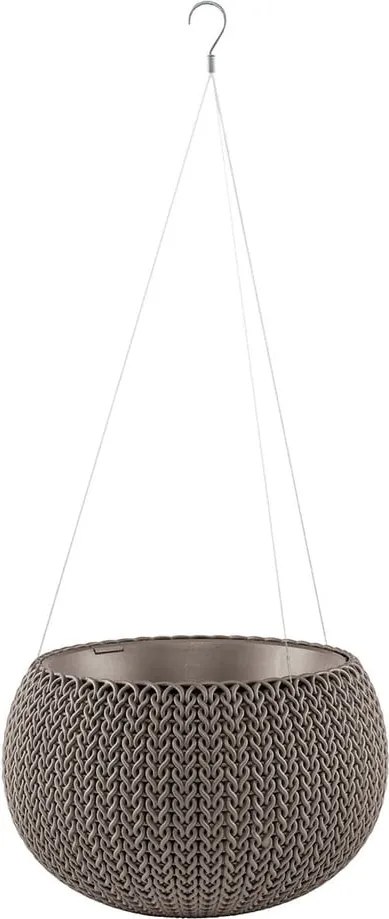 Ghiveci din plastic suspendat și de perete ø 36 cm Cozy – Keter