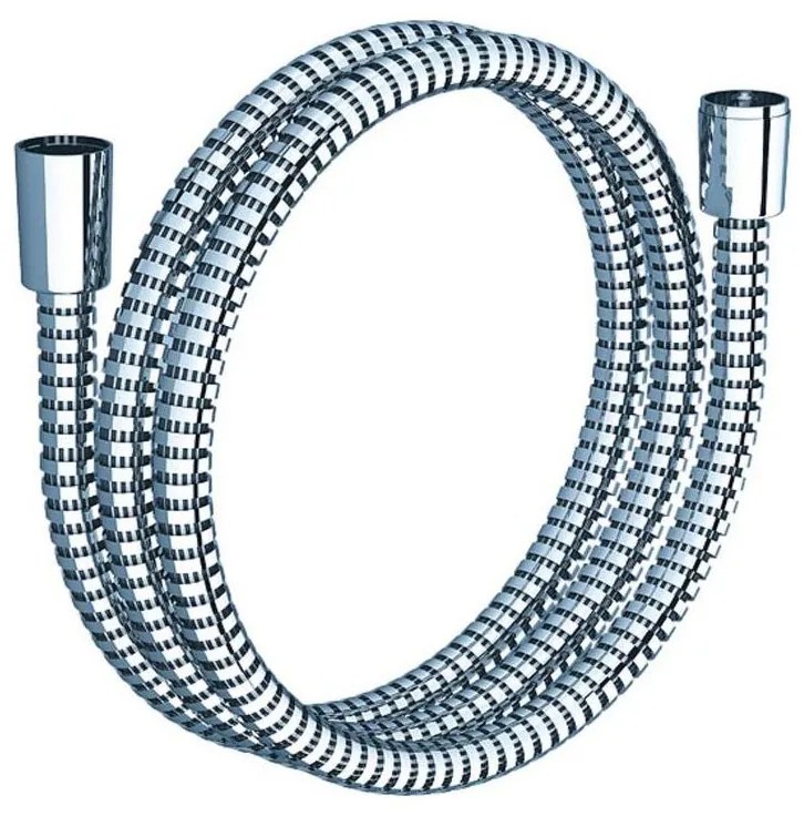 Ravak X07P065 - Furtun de duș din plastic, 150 cm, crom lucios