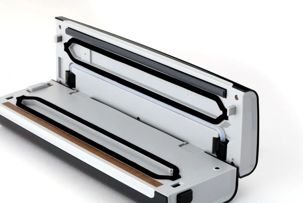 Aparat de vidat si sigilat Heinner Food Power 130 HAV-130BKSS, vidare si sigilare, vidare uscata umeda, mini-cutter incorporat, capacitate vidare 6 l
