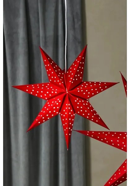 Markslöjd 705608 - Decorațiune de Crăciun LED BLINK LED/0,2W/3xAA, Ø 45 cm, roșie