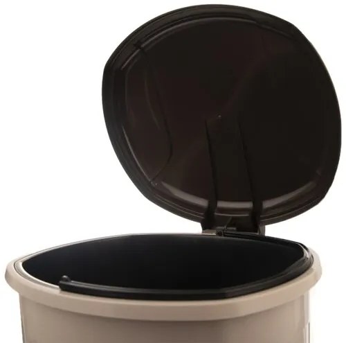 Coș de gunoi cu pedală Orion 30 l, maro, 30 l