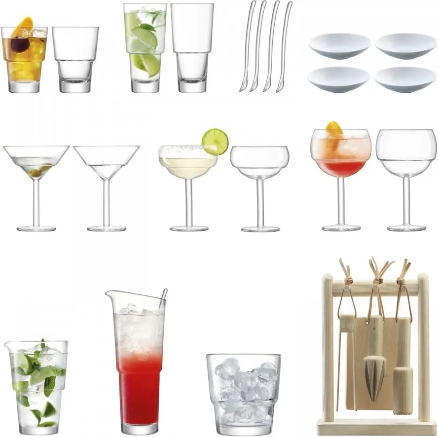 Set cocktail LSA International Mixologist Connoisseur 22 piese