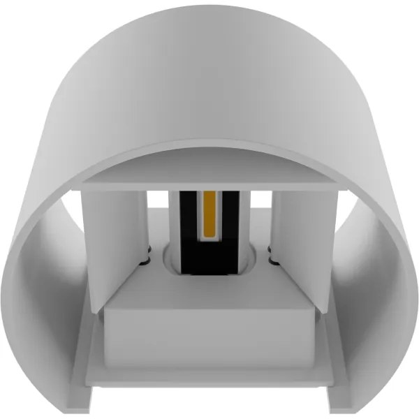 APLED - LED Aplică perete exterior OVAL 2xLED/3W/230V IP65