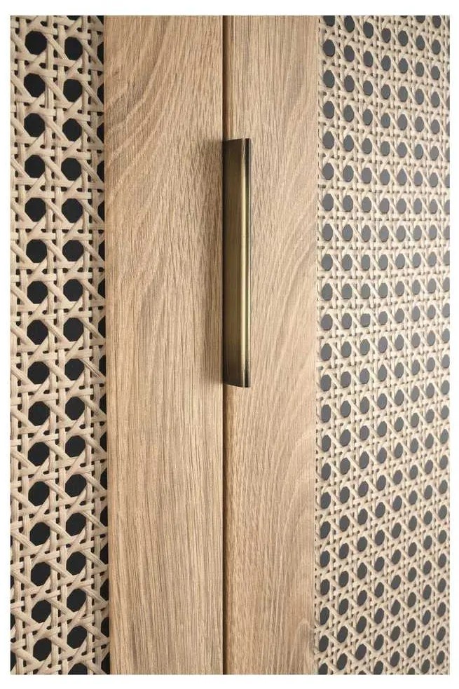 Dulap pentru haine Rustico, stejar artisan
