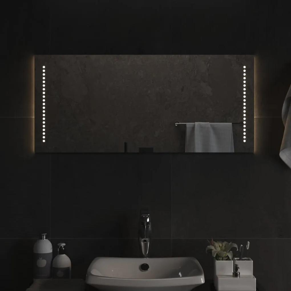 Oglinda de baie cu LED, 40x90 cm