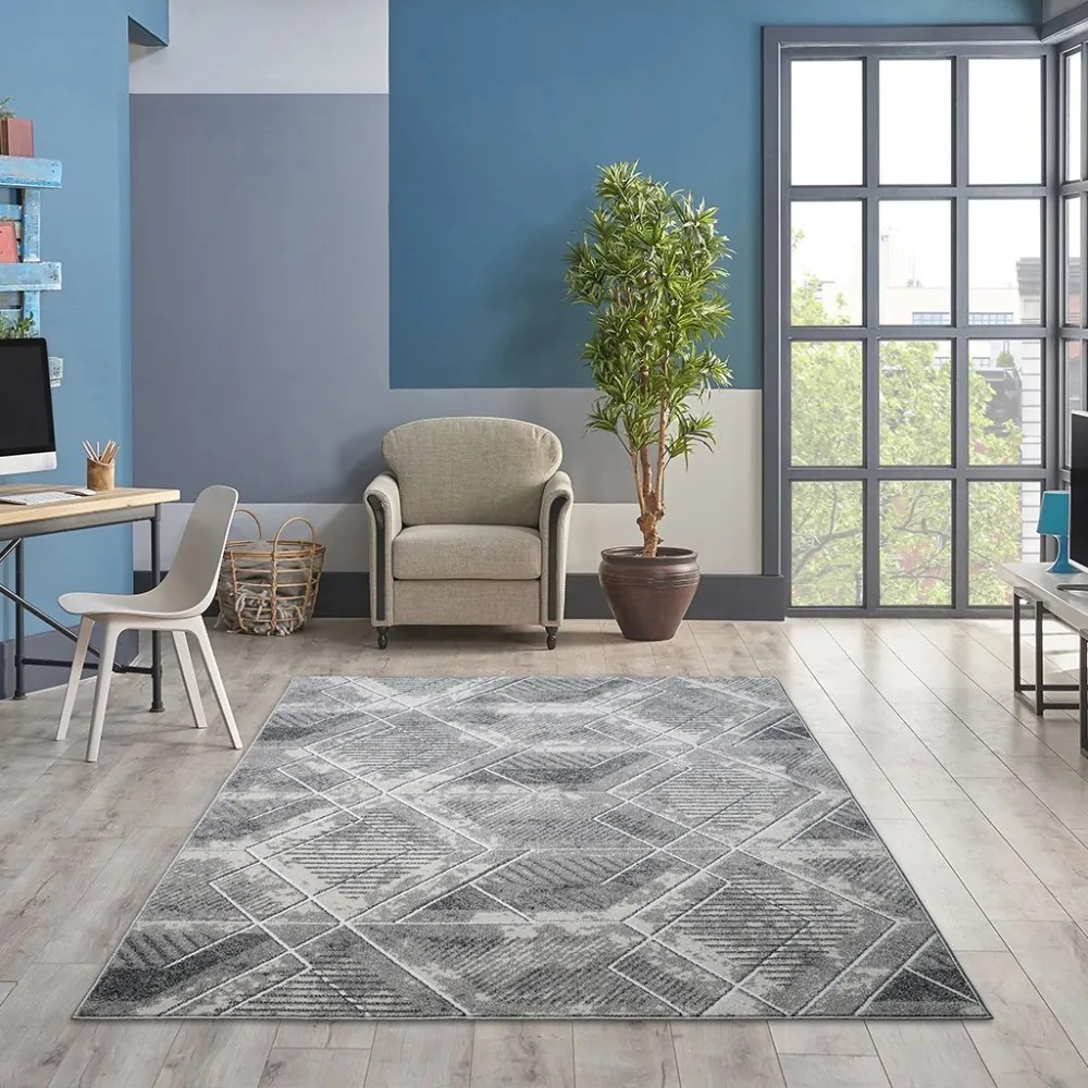 Covor de design cu model geometric Lăţime: 120 cm | Lungime: 170 cm