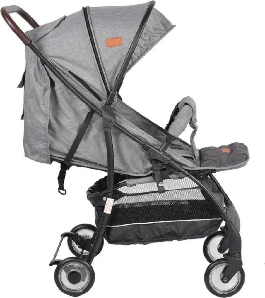 Carucior sport ultracompact pentru copii NOVOKIDS™ London PRO, Transformabil in troller, Spatar reglabil in 3 trepte, Pozitie somn, Roti