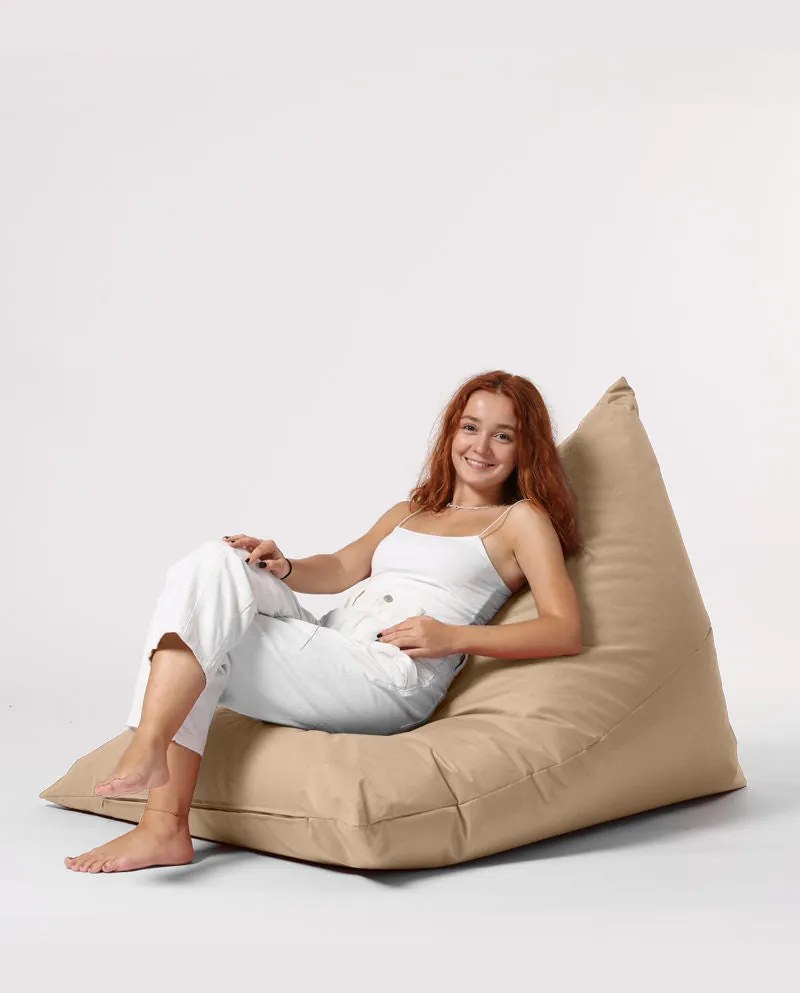 Fotoliu puf pentru grădină Pyramid Big Bed Pouf - Mink