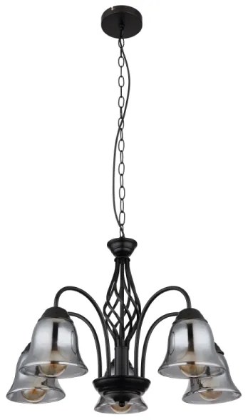 Lustră pe lanț GONNY 5xE27/60W/230V Globo 60298-5H