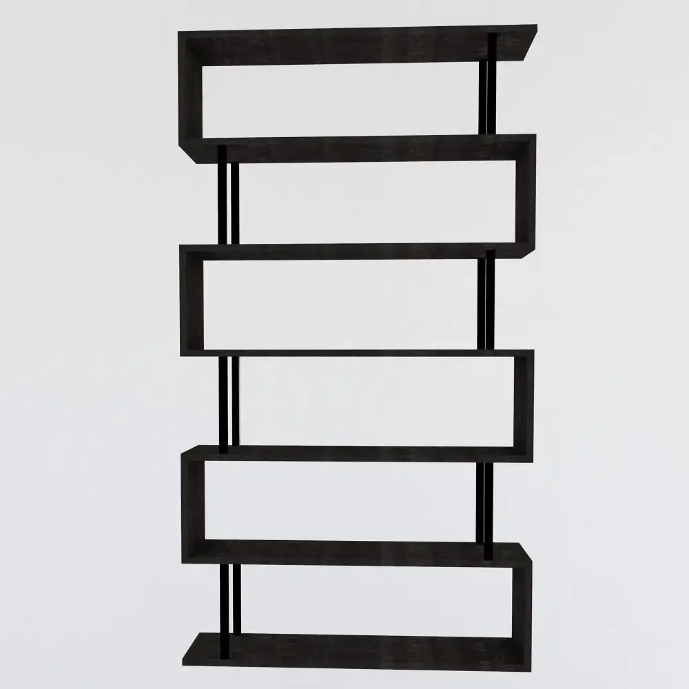 Biblioteca Victor, culoare antracit 163 cm