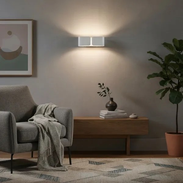 Ideal lux - Aplică perete 2xG9/28W/230V alb