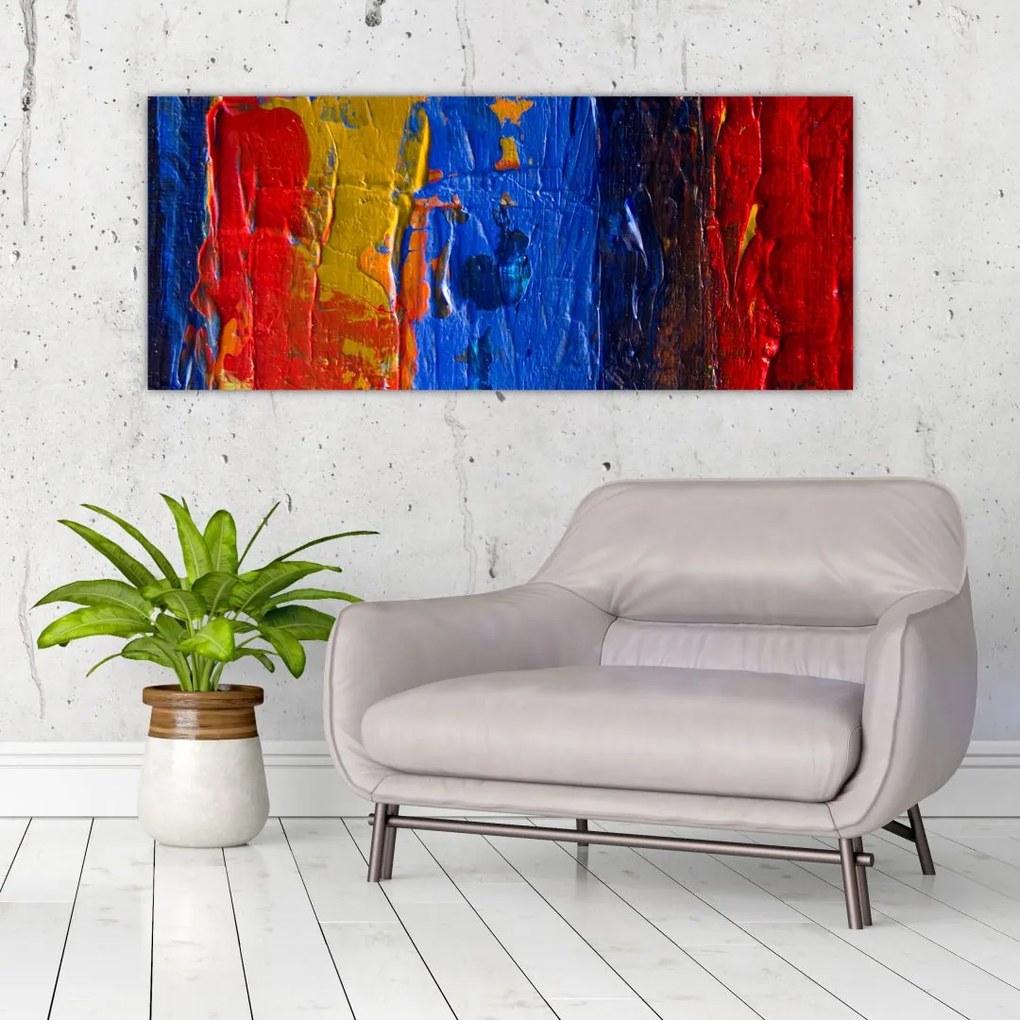 Tabloul cu culorile pentru artiști (120x50 cm)