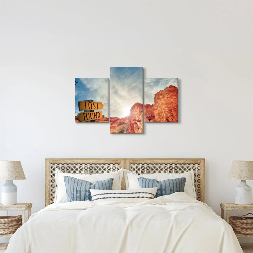 Tablou unui indicator cu inscripție (90x60 cm)