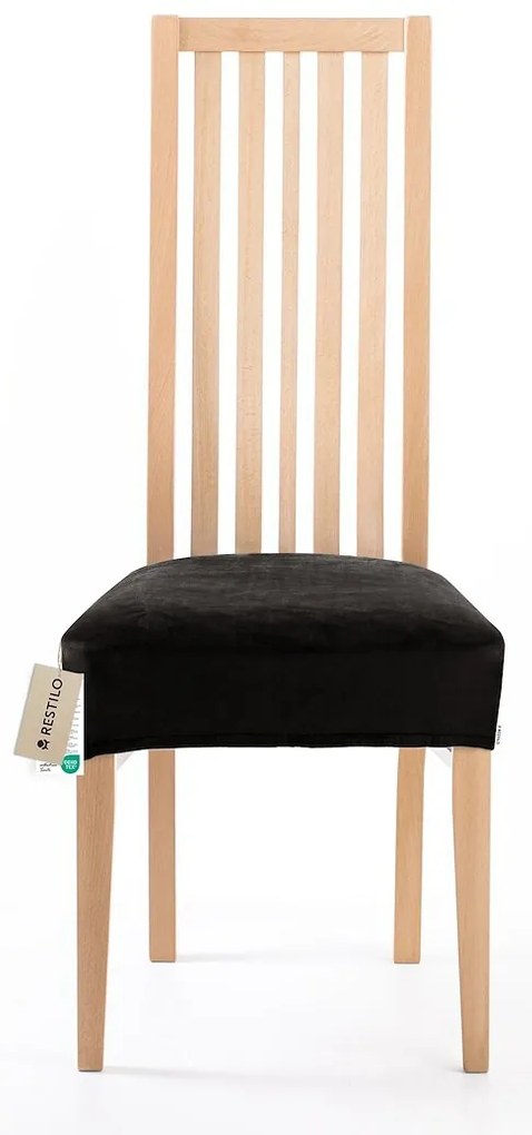 Restilo Husă pentru scaun Sento negru, 40 x 40 + 5 cm