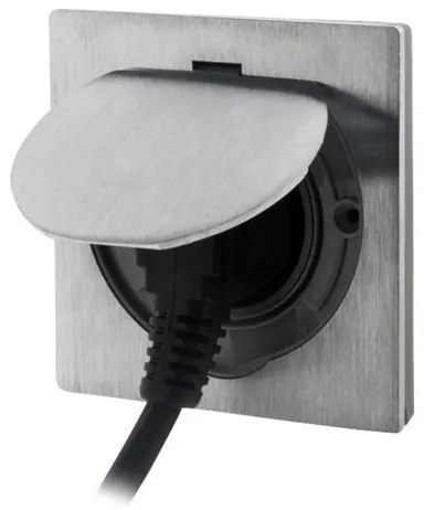 Priză încastrabilă de podea de exterior Solight 5B320 IP55