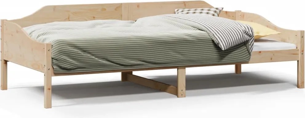 vidaXL Cadru pat fără saltea, 90x190 cm, lemn masiv de pin
