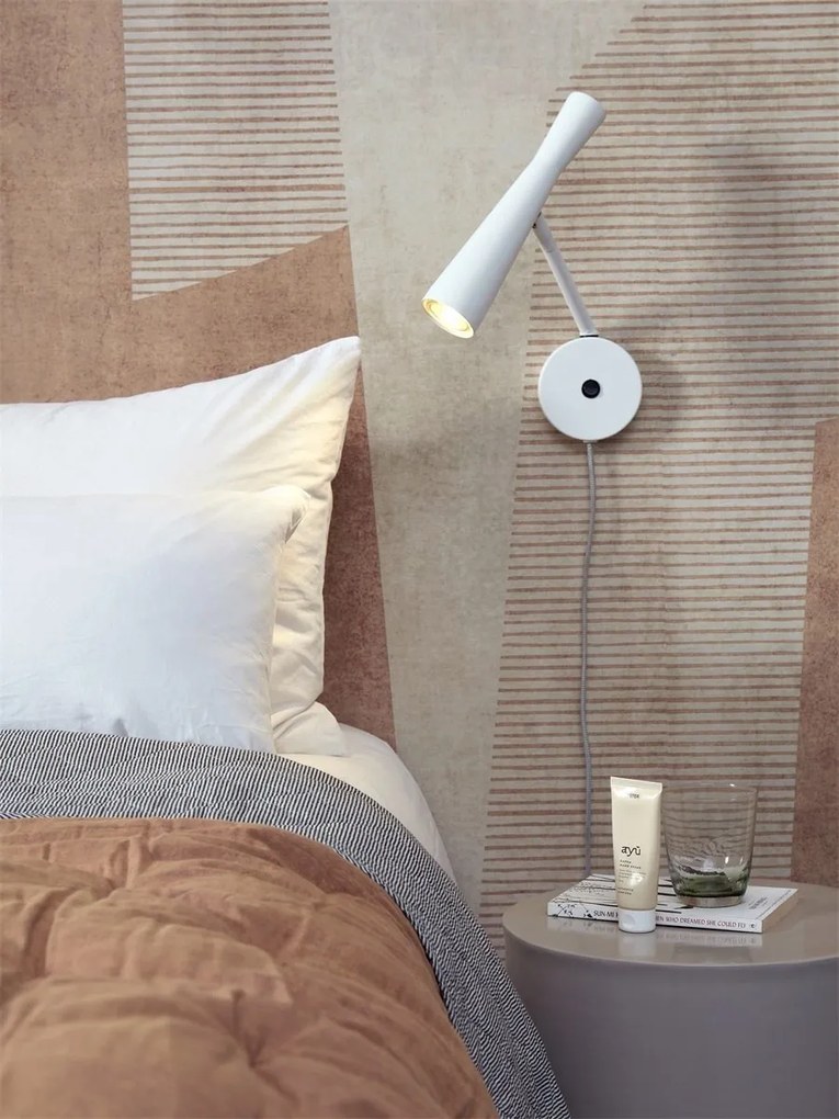 Aplica de perete design modern Bordeaux alba