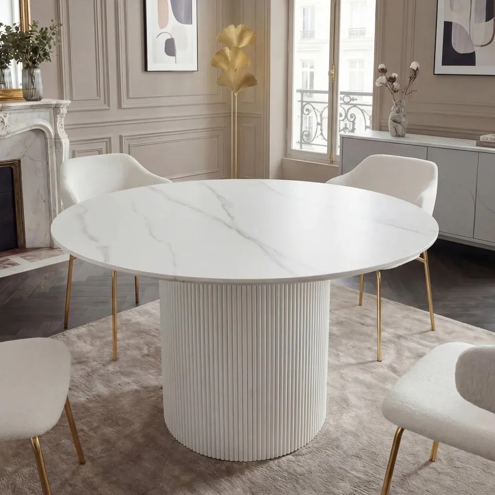 Masa rotunda, Ceramica Alba, UNIQUE 120cm A-46383 VC
