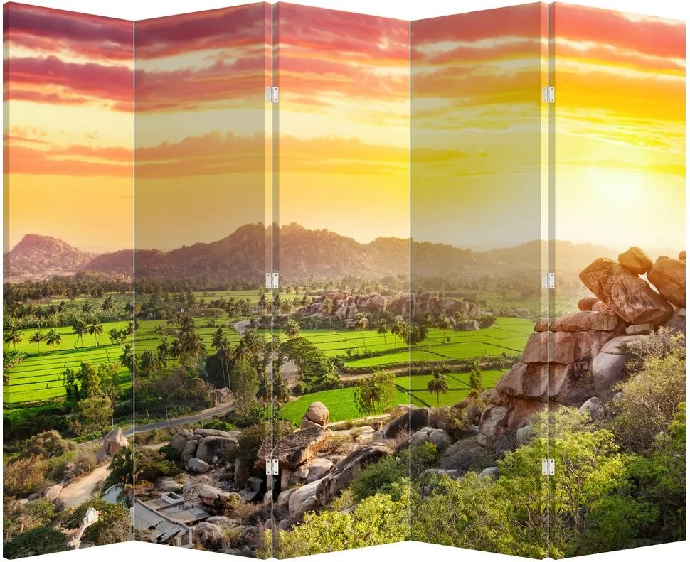Paravan - Valea Hampi în India (210x170 cm)