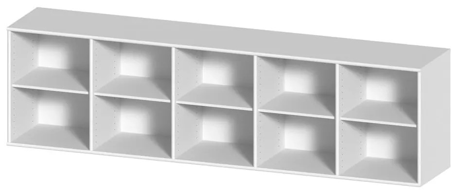 Bibliotecă albă suspendată 220x61 cm Mistral – Hammel Furniture