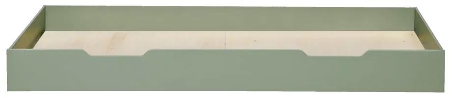 Sertar suplimentar pat WOOOD Nikki, 200 x 90 cm, verde
