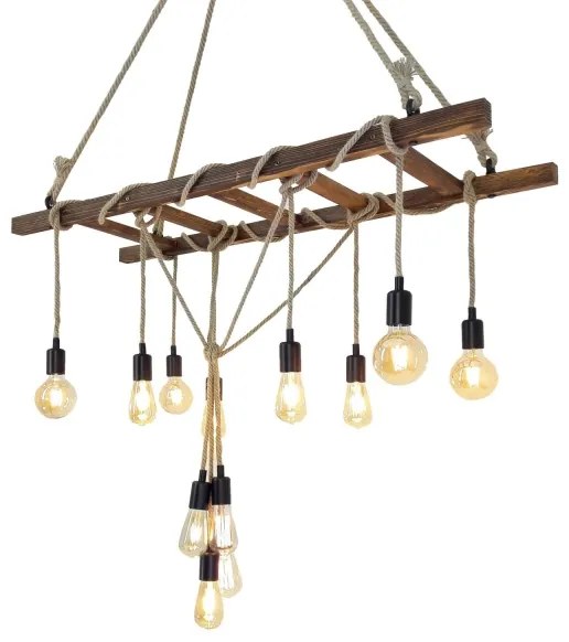Lustră pe cablu MERDIVEN 12xE27/40W/230V