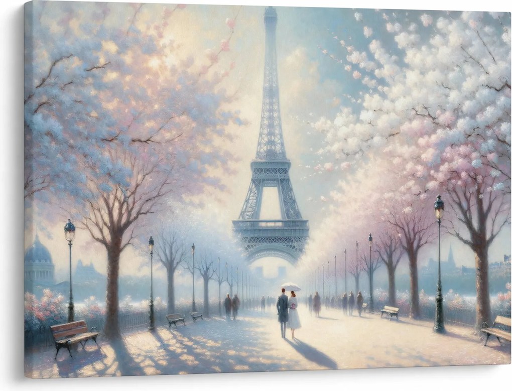 Tablou - Pictură din Paris (70x50 cm)