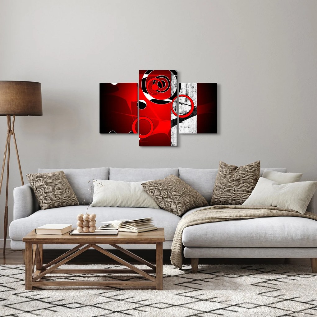 Tablou cu abstracție (90x60 cm)