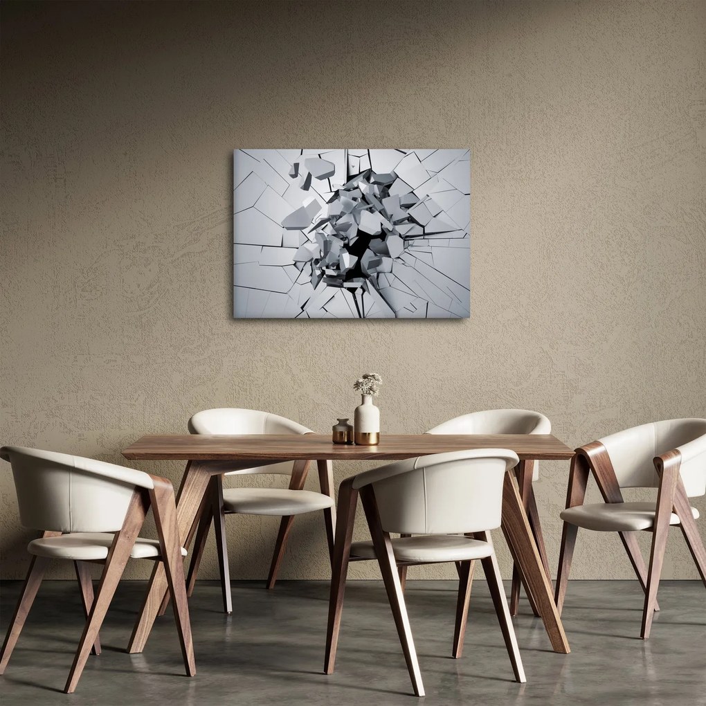 Tablou abstracție 3D (70x50 cm)