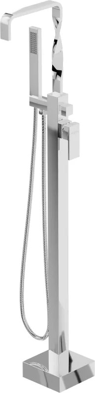 Mexen Avila baterie de cadă independentă, crom - 75833-00