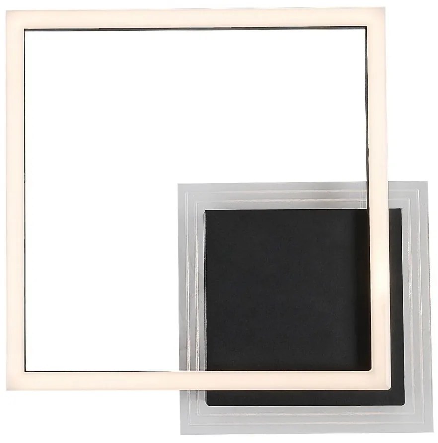 Plafoniera LED design geometric Ottavia 37,5x17cm